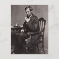 PRESIDENT ABRAHAM LINCOLN 1862 STEREOVIEW