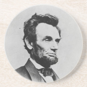 President Abraham Lincoln by Mathew B. Brady Coaster