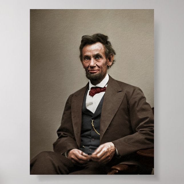 President Abraham Lincoln Poster (Front)