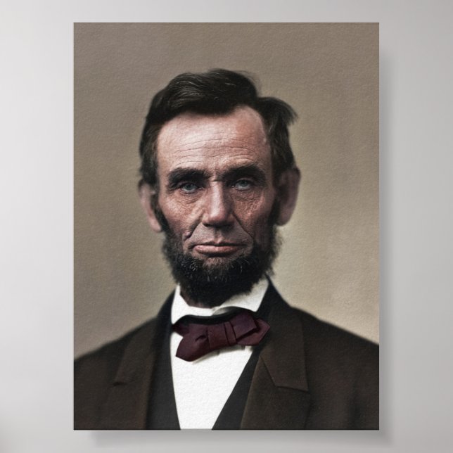 President Abraham Lincoln Poster (Front)