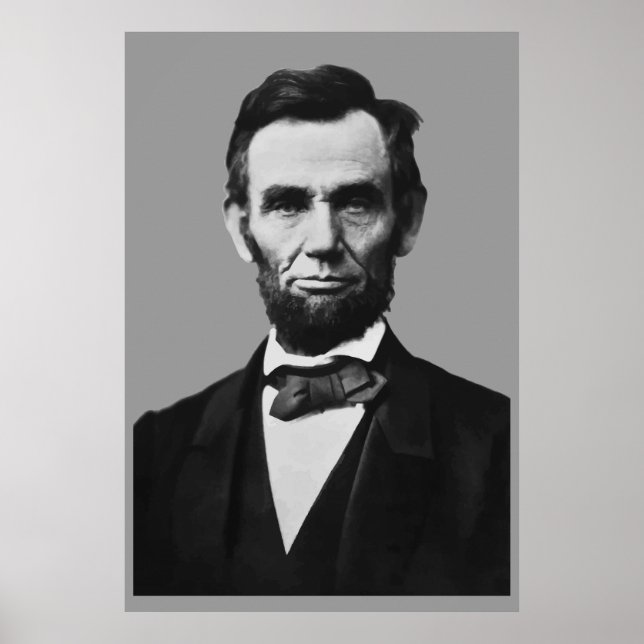 President Abraham Lincoln Poster (Front)