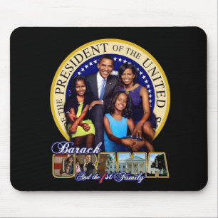 President and 1st Family Mouse Mat