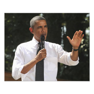 President Barack answers questions about the Photo Print