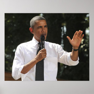 President Barack answers questions about the Poster