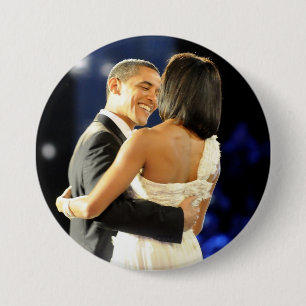 President Barack & Michele Obama 7.5 Cm Round Badge