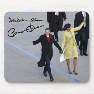 President Barack & Michele Obama Mouse Mat