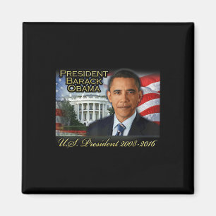 President Barack Obama 2008-2016 U.s. President  Magnet