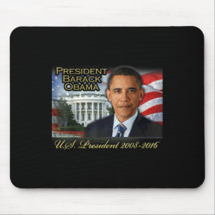 President Barack Obama 2008-2016 U.s. President Mouse Mat