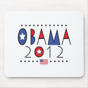 President Barack Obama 2012 Gear Mouse Mat