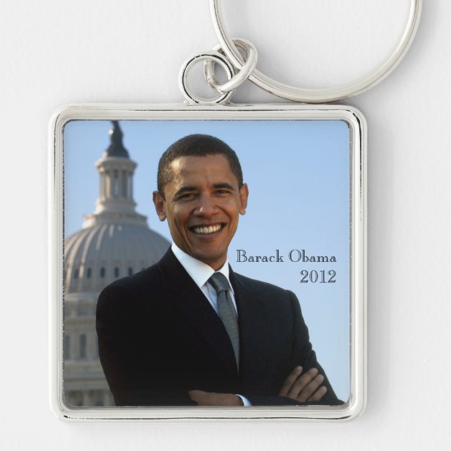 President Barack Obama 2012 Key Ring (Front)