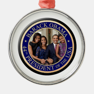 President Barack Obama 2013 Inauguration Metal Tree Decoration