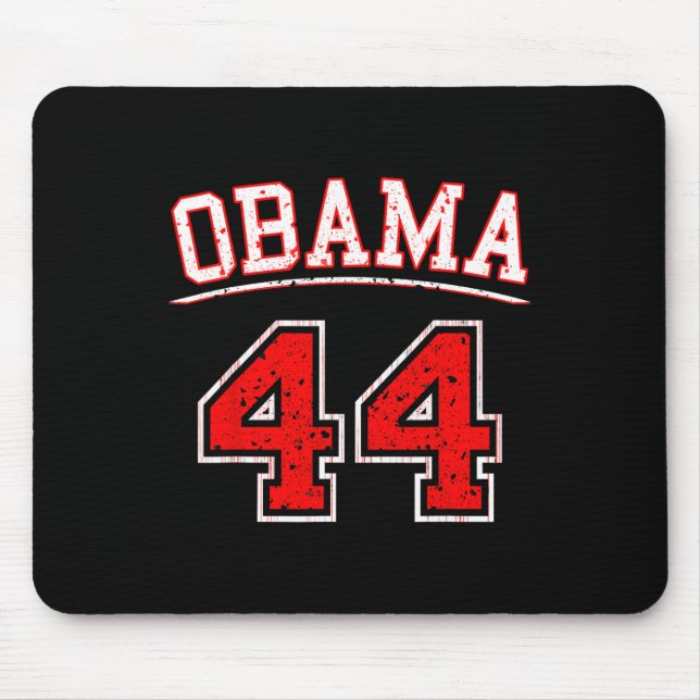 President Barack Obama 44  Mouse Mat (Front)