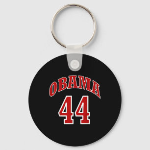 President Barack Obama 44 Shirt Faux Jersey 44th U Key Ring