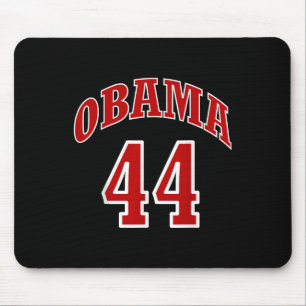 President Barack Obama 44 Shirt Faux Jersey 44th U Mouse Mat