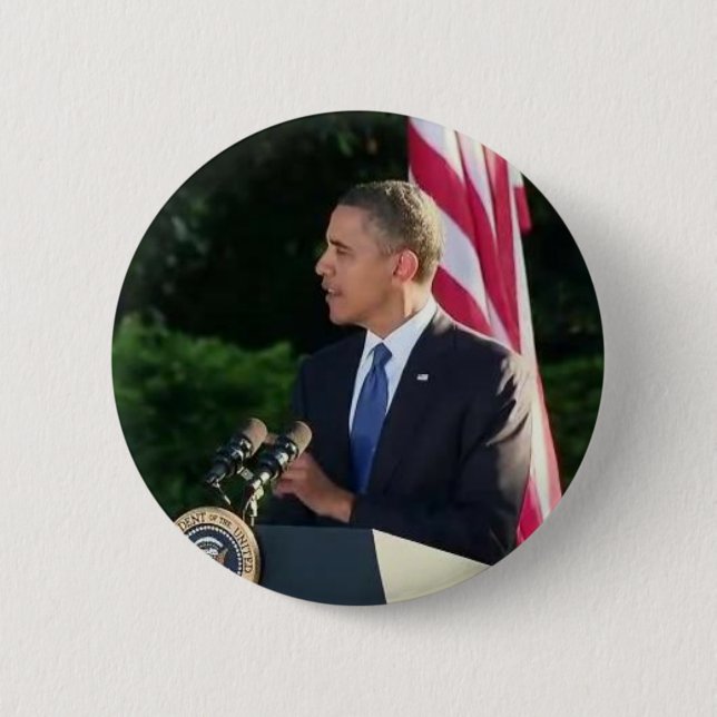 President Barack Obama 6 Cm Round Badge (Front)