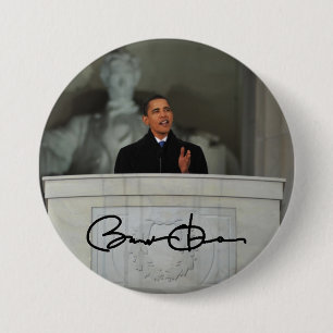 President Barack Obama 7.5 Cm Round Badge