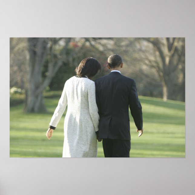 President Barack Obama and First Lady Michelle Poster (Front)