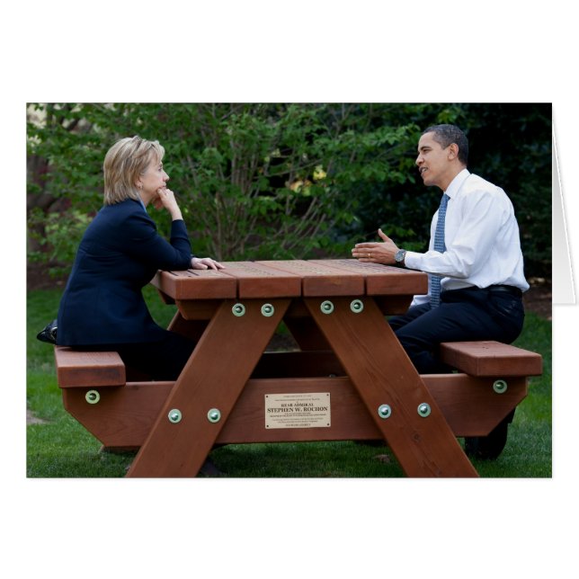 President Barack Obama & Hillary Clinton (Front Horizontal)