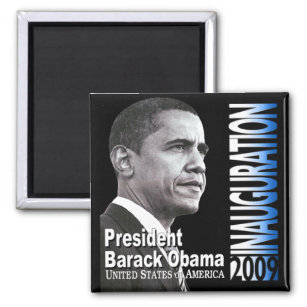 President Barack Obama Inauguration 2009 Magnet