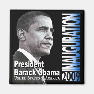 President Barack Obama Inauguration 2009 Magnet
