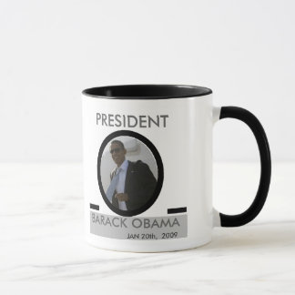 PRESIDENT BARACK OBAMA INAUGURATION MUG