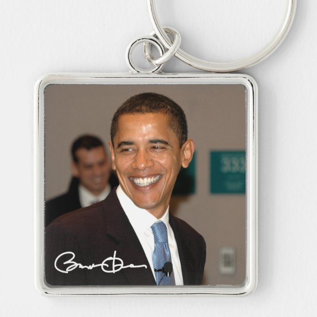President Barack Obama Key Ring (Front)