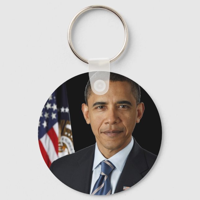 President Barack Obama Key Ring (Front)