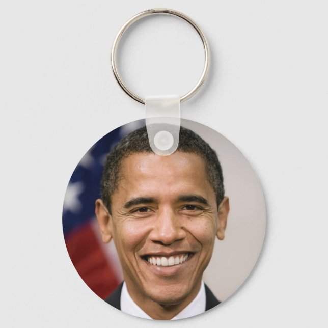 President Barack Obama Key Ring (Front)