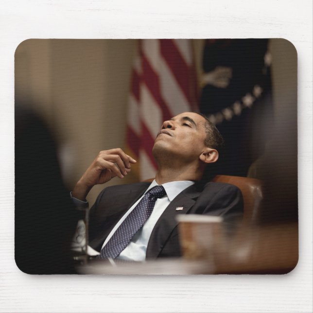 President Barack Obama Mouse Mat (Front)