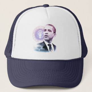 President Barack Obama Portrait Trucker Hat