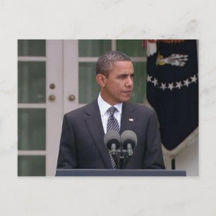 President Barack Obama Postcard