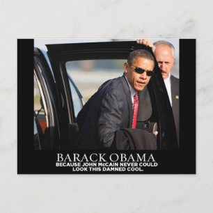 PRESIDENT BARACK OBAMA POSTCARD