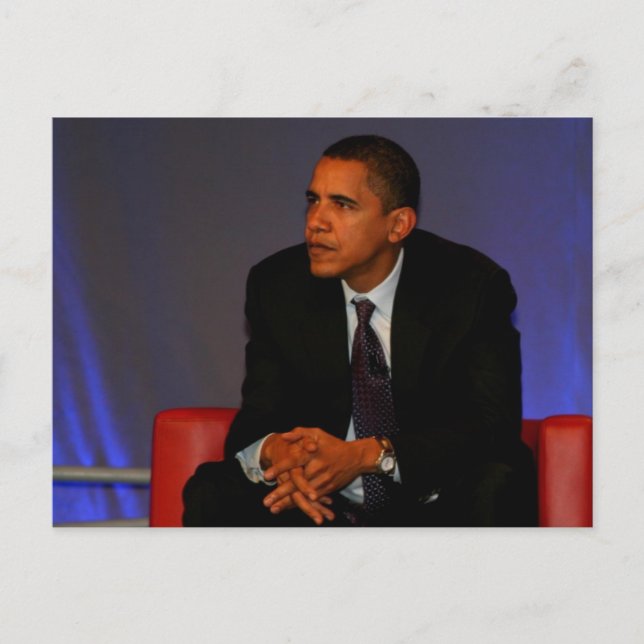President Barack Obama Postcard (Front)