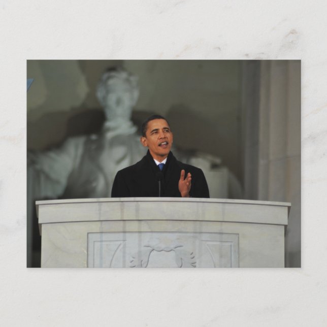 President Barack Obama Postcard (Front)