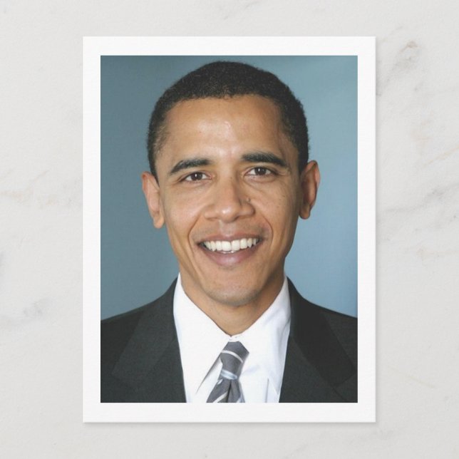 President Barack Obama Postcard (Front)