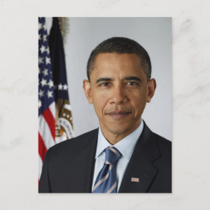 President Barack Obama Postcard