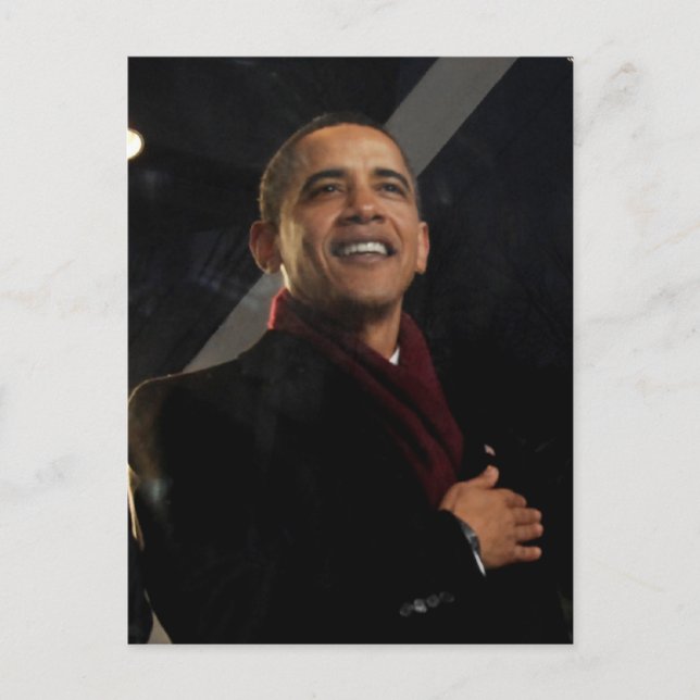 President Barack Obama Postcard (Front)