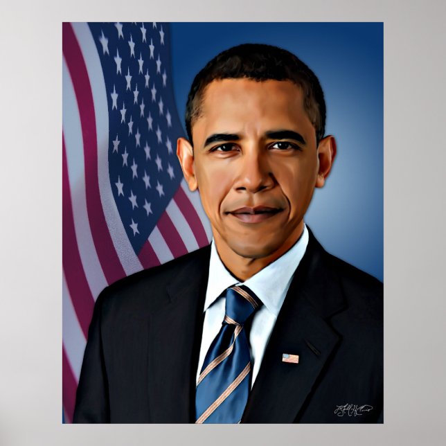 President Barack Obama Poster (Front)