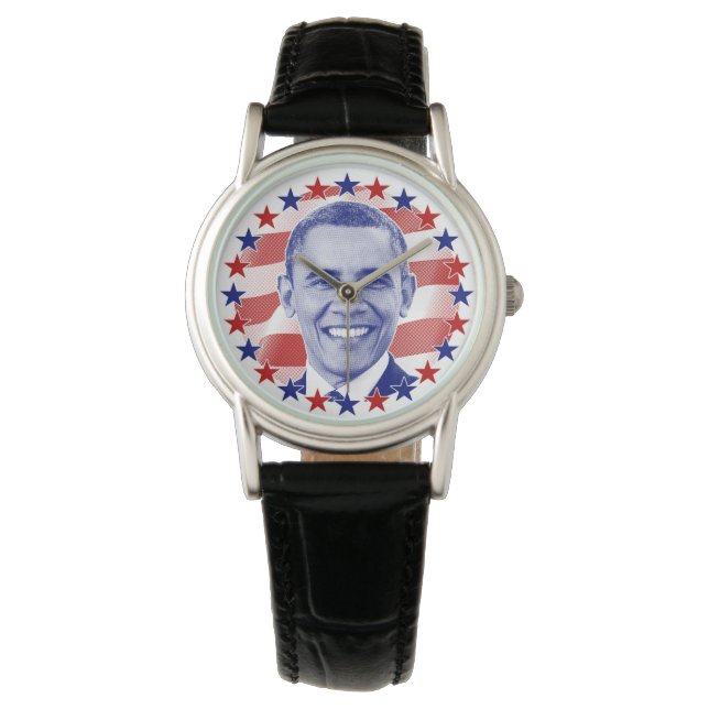President Barack Obama Stars and Stripes Watch (Front)