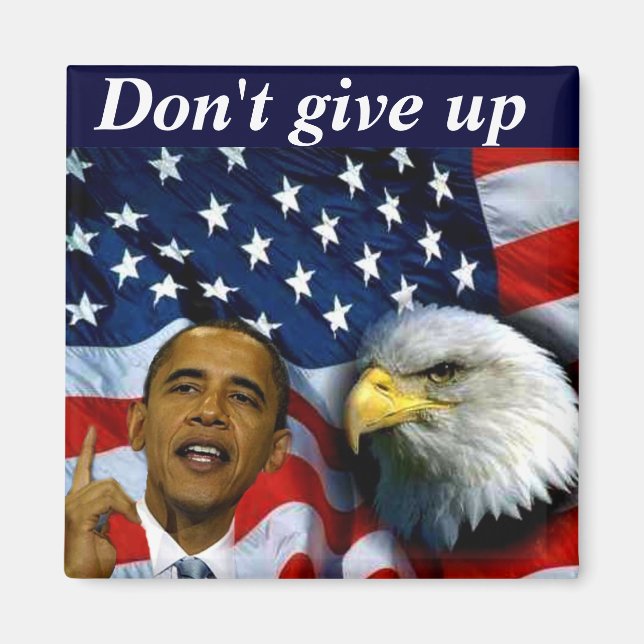 President Barack Obama, Visions & Dreams_ Magnet (Front)