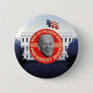 President Biden 6 Cm Round Badge