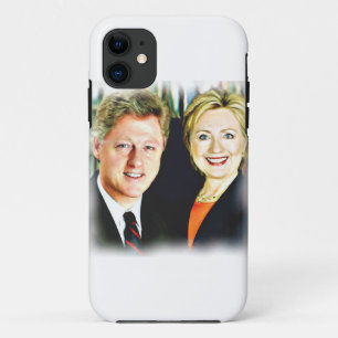 President Bill Clinton & President Hillary Clinton iPhone 11 Case