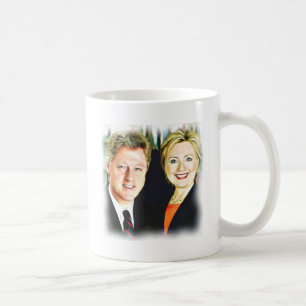 President Bill Clinton & President Hillary Clinton Coffee Mug