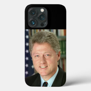 President Bill Clinton White House Photo iPhone 13 Pro Case