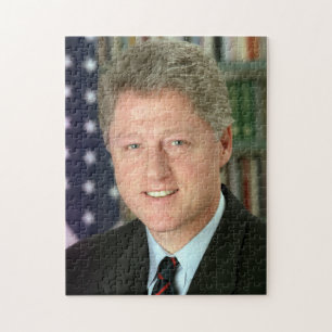 President Bill Clinton White House Photo Jigsaw Puzzle