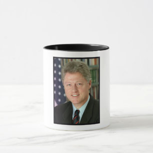 President Bill Clinton White House Photo Mug