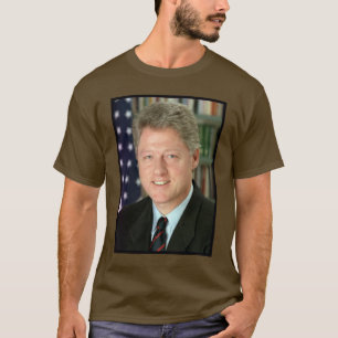 President Bill Clinton White House Photo T-Shirt
