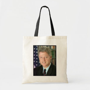 President Bill Clinton White House Photo Tote Bag