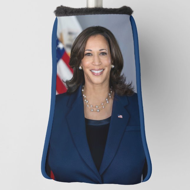 President Candidate Kamala Harris US 2024 Golf Head Cover (Rotate 90)