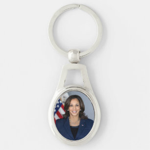 President Candidate Kamala Harris US 2024 Key Ring